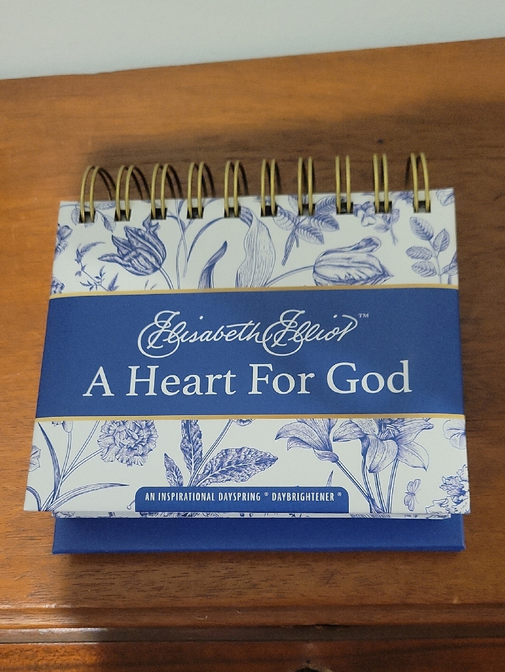 Elisabeth Elliot 'A Heart For God' Spiral Desk Calendar